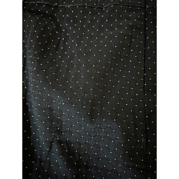 Express Design Studio Polka Dot Mini Skirt Black A-Line Lined Size 4 NWT - Picture 4 of 11
